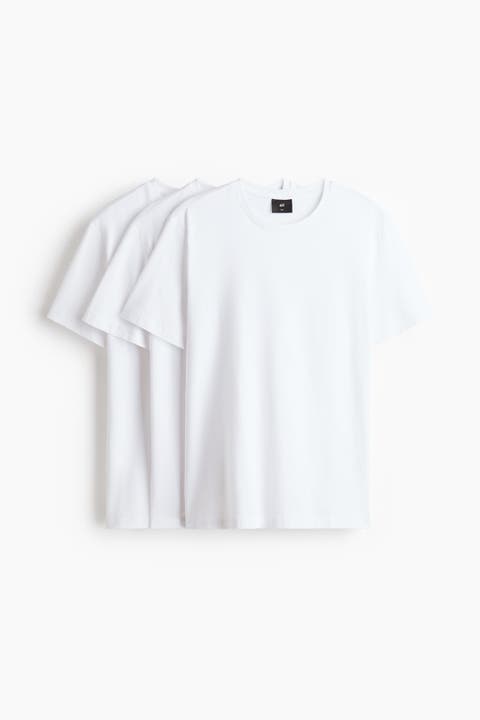 3-pack Slim Fit T-shirts