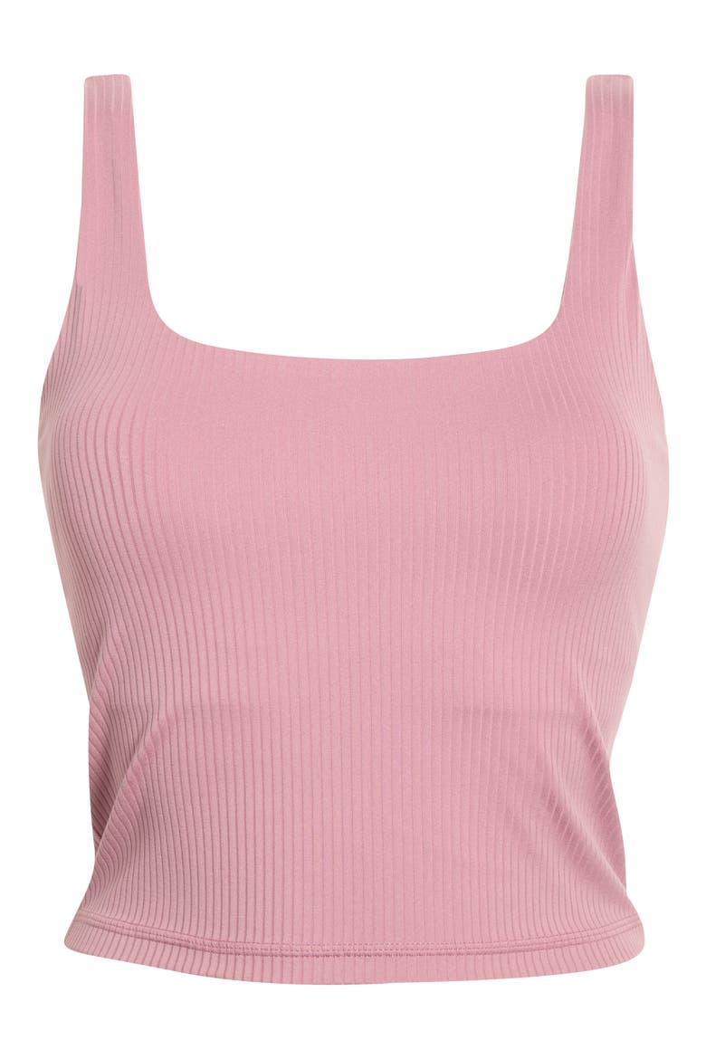 Thrive Rib Bra Tank, Alternate, color, PURPLE WISTFUL