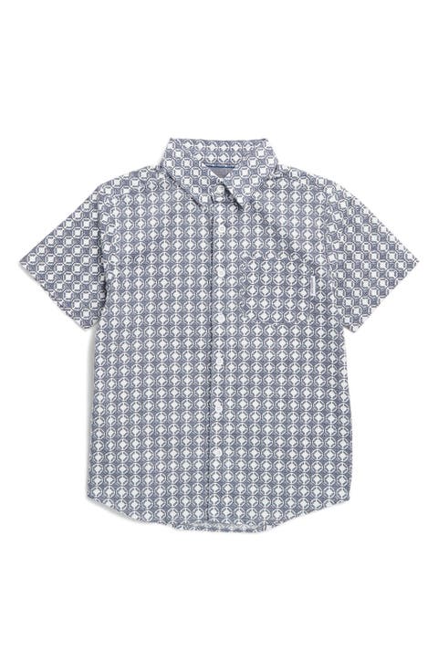 Kids' Short Sleeve Woven Shirt (Big Kid)