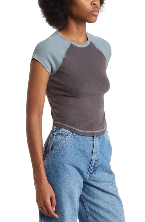 Shop Bdg Urban Outfitters Contrast Raglan Sleeve T-shirt