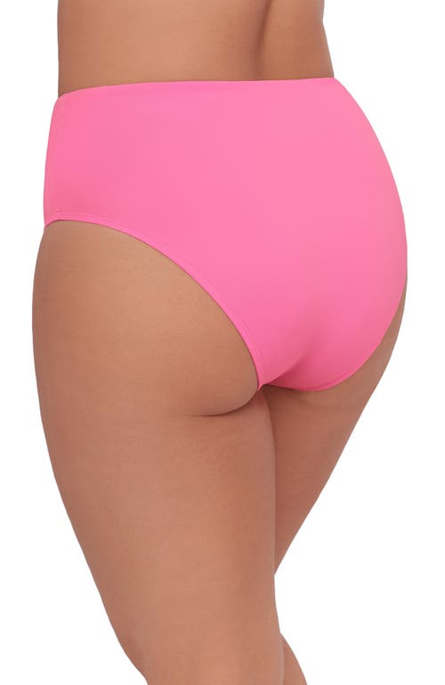 S3 High Waist Classic Swim Bottoms In Pink