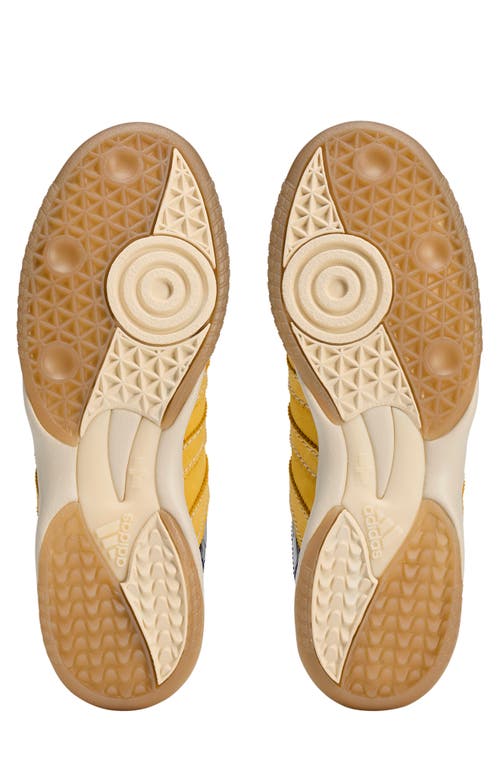 Adidas Originals Adidas X Wales Bonner X Wales Bonner Gender Inclusive Samba Suede Sneaker In Yellow