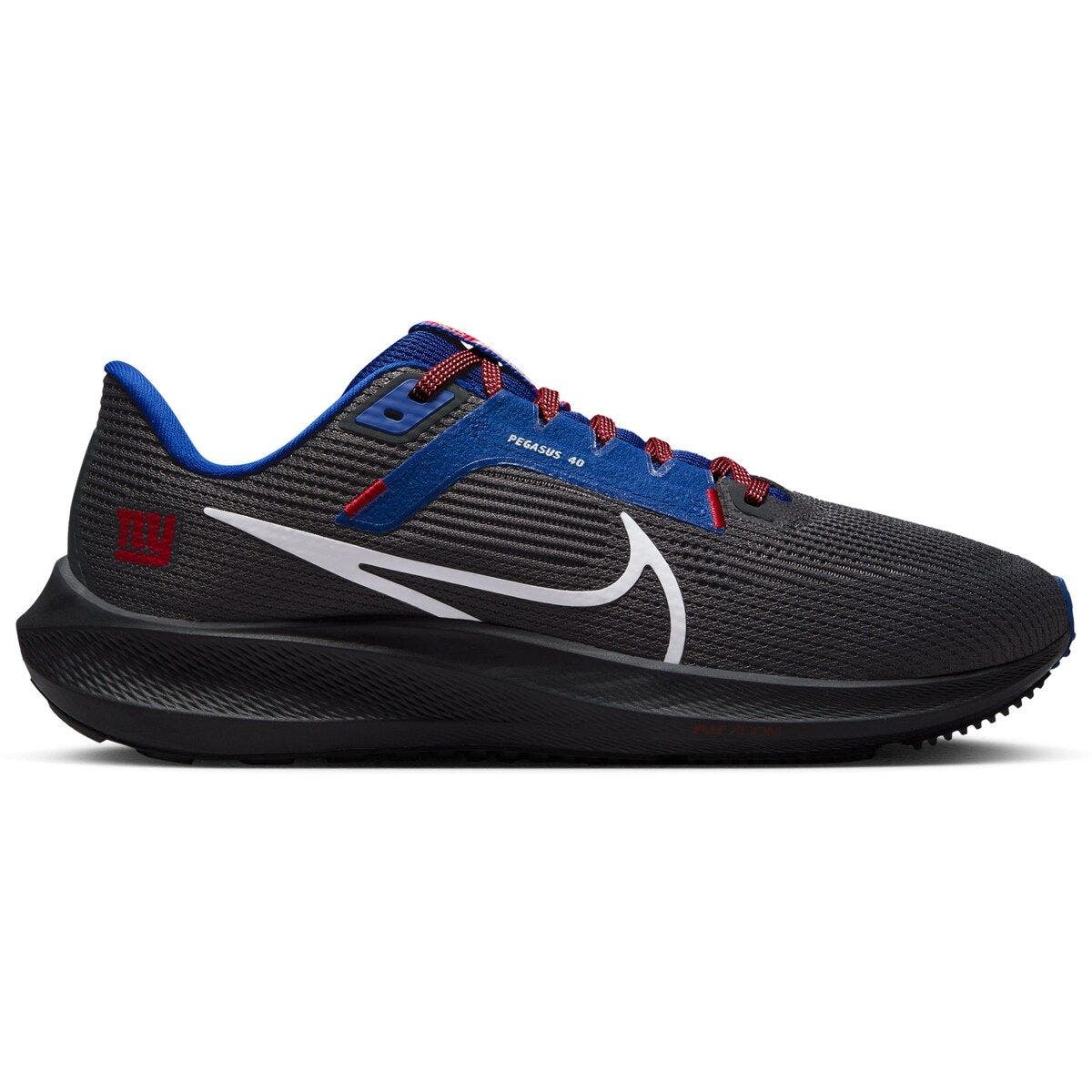 Nike Unisex Nike  Anthracite New York Giants Zoom Pegasus 40 Running Shoe, Main, color, Anthracite