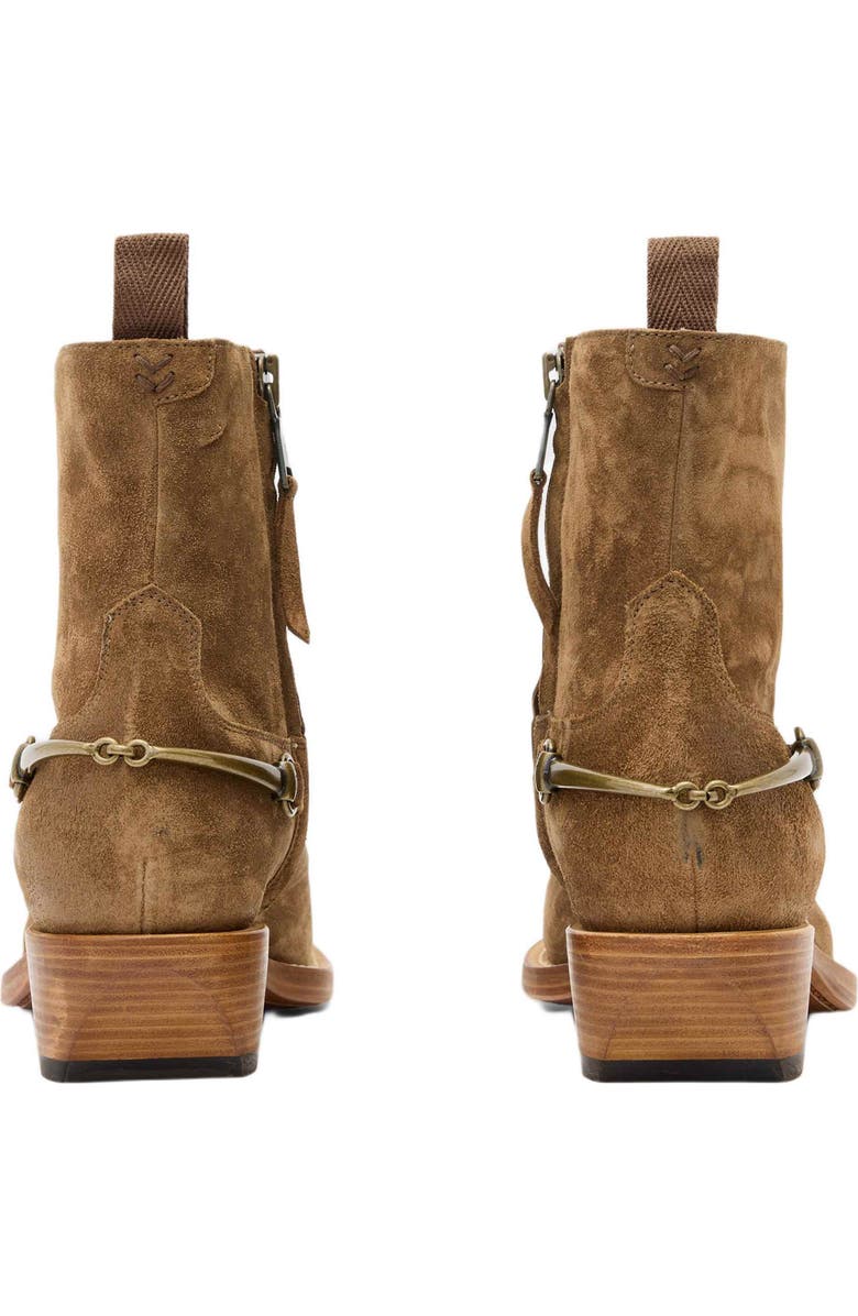 John Varvatos Walker Bit Boot, Alternate, color, Rye