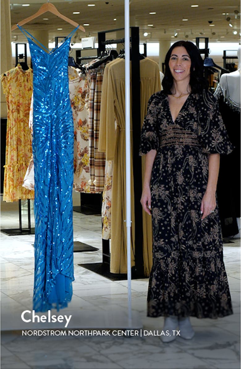 Sparkle Til Dawn Sequin Mermaid Gown, sales video thumbnail