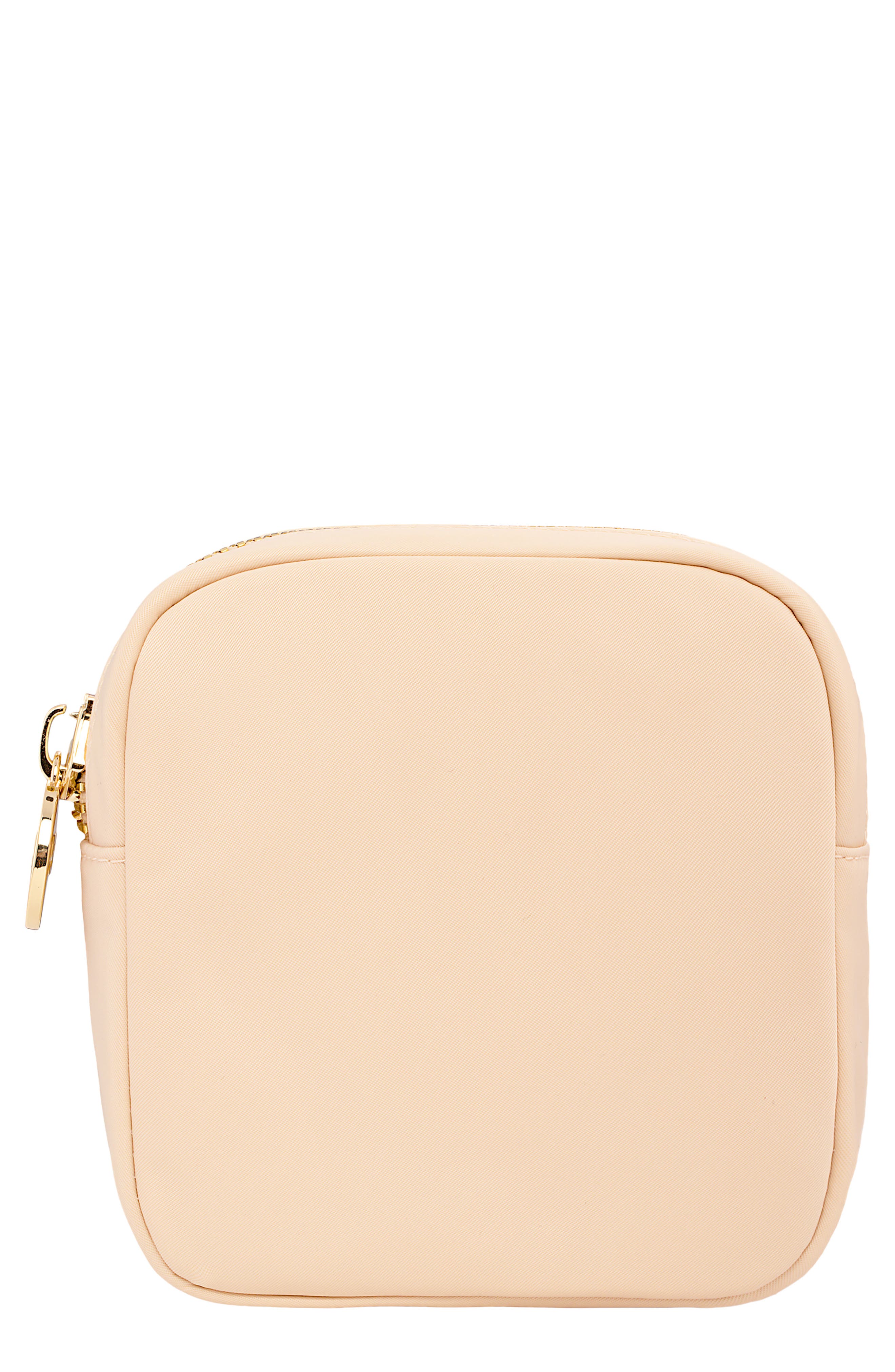 Mini Nylon Pouch, Main, color, SAND