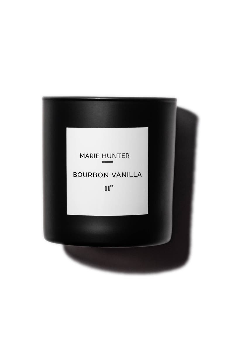 Marie Hunter Bourbon Vanilla Candle, Main, color, NO COLOR