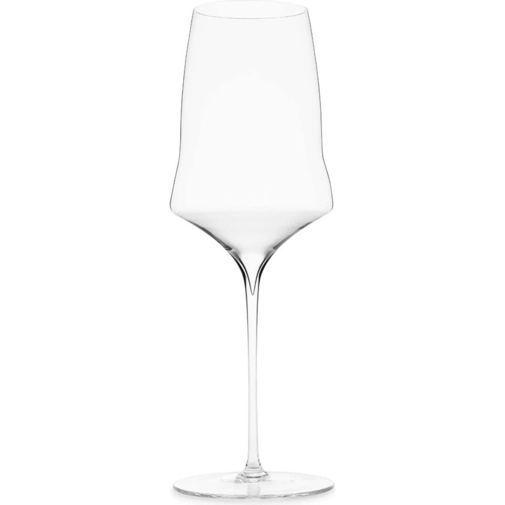 Josephinenhutte Josephinenhütte Josephine No. 1 White Wine Glass Set Of 2 In Clear