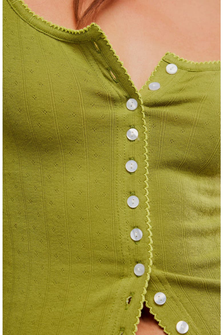 End Game Pointelle Top, Alternate, color, FRESH SPROUTS