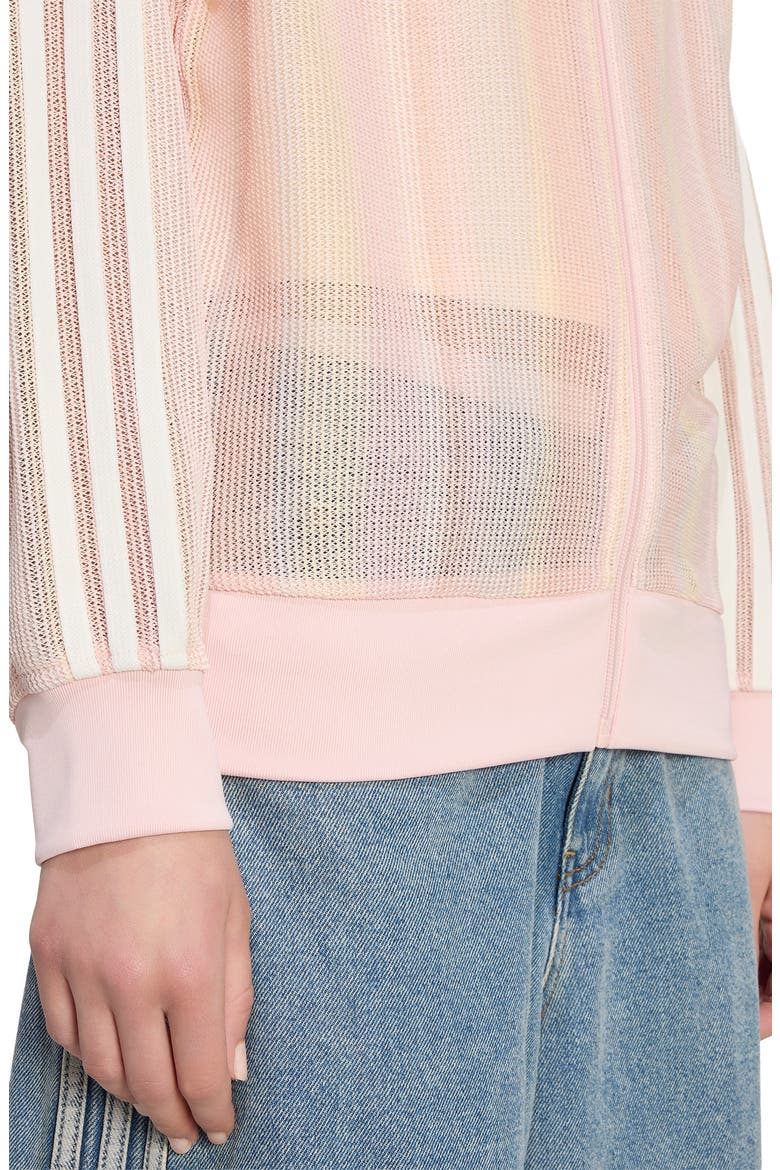 Mesh Track Jacket, Alternate, color, SANDY PINK/