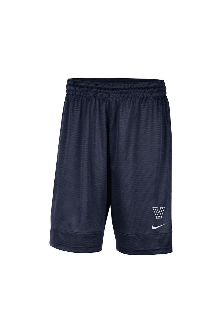 Men's Nike Navy Villanova Wildcats Fast Break Team Performance Shorts, Alternate, color, Navy