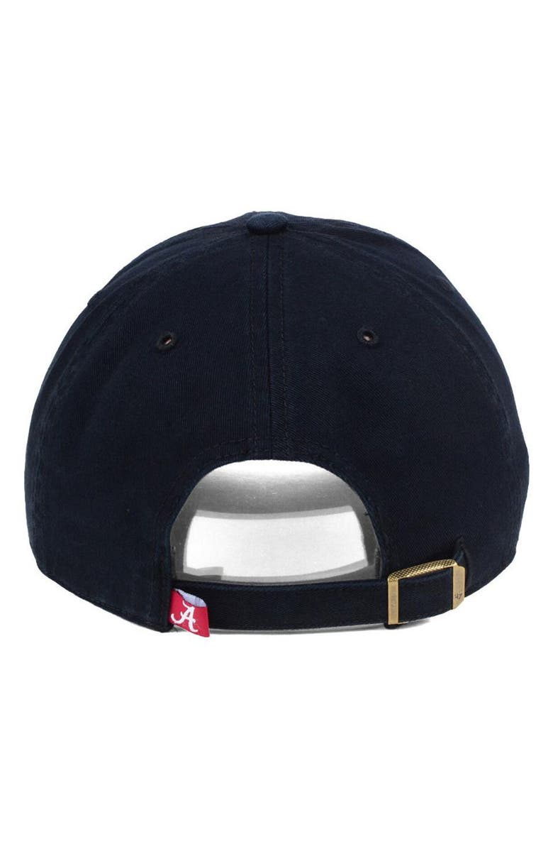 '47 Alabama Crimson Tide '47 Clean Up Adjustable Hat - Black, Alternate, color, 