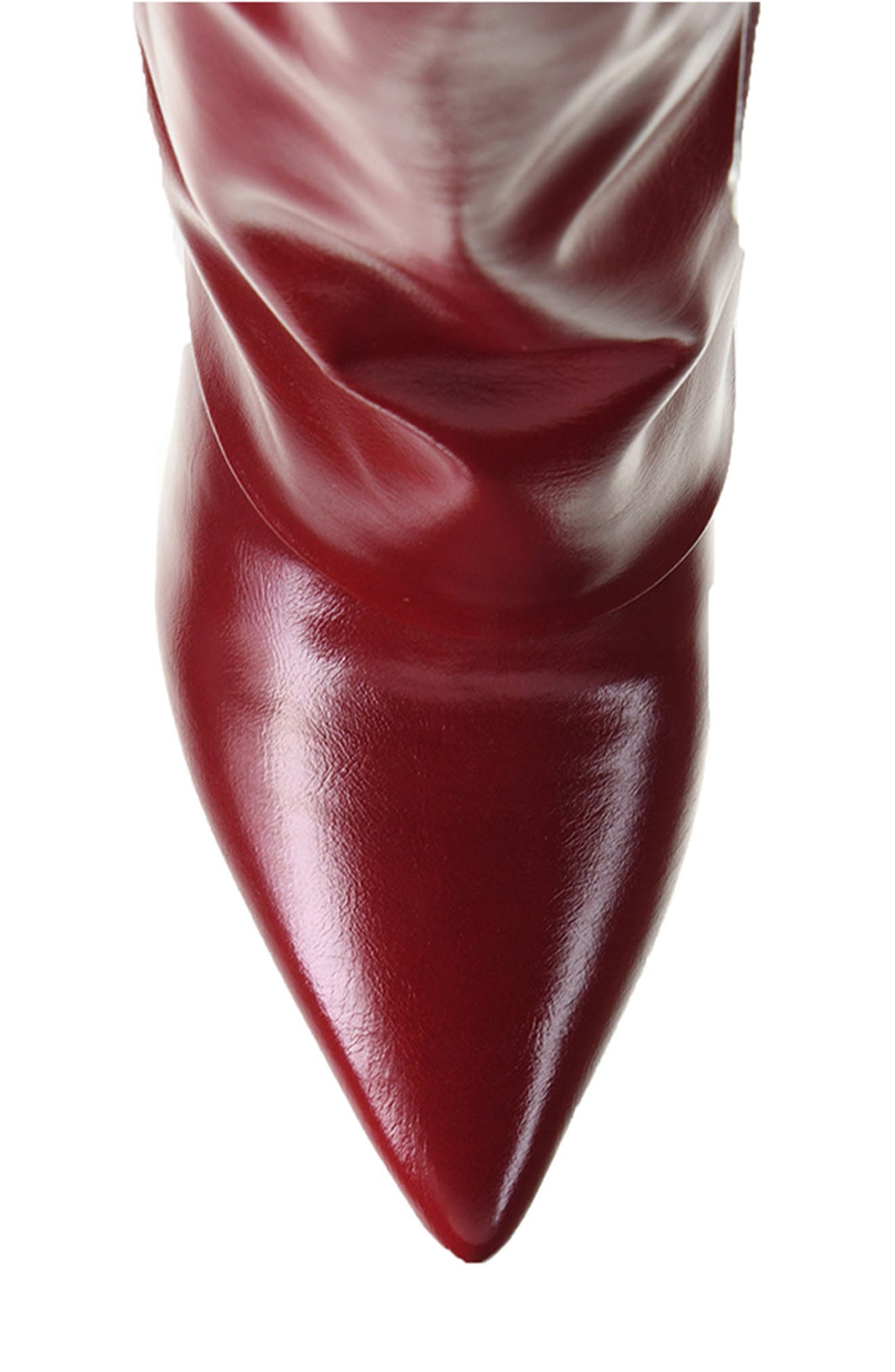 Chinese Laundry Fave Foldover Shaft Pointed Toe Knee High Boot, Alternate, color, Red