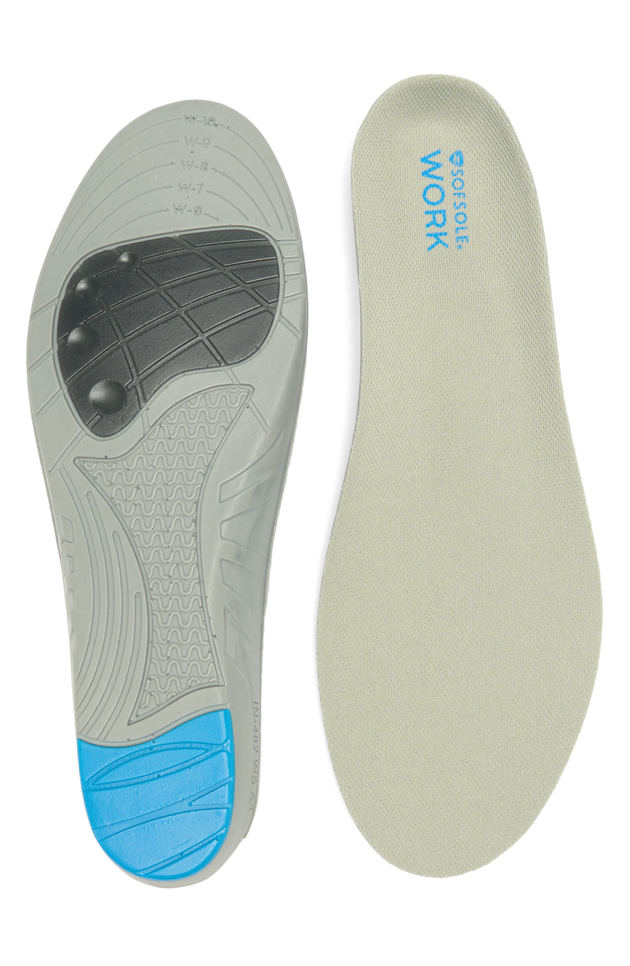 IMPLUS Sofsole Trim-to-Fit Work Foam Insole, Size 5-11