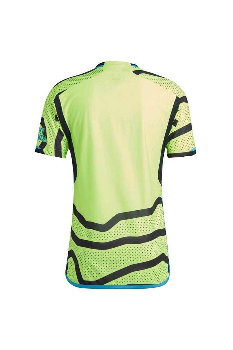 Men's adidas  Yellow Arsenal 2023/24 Away Replica Jersey, Alternate, color, Yellow
