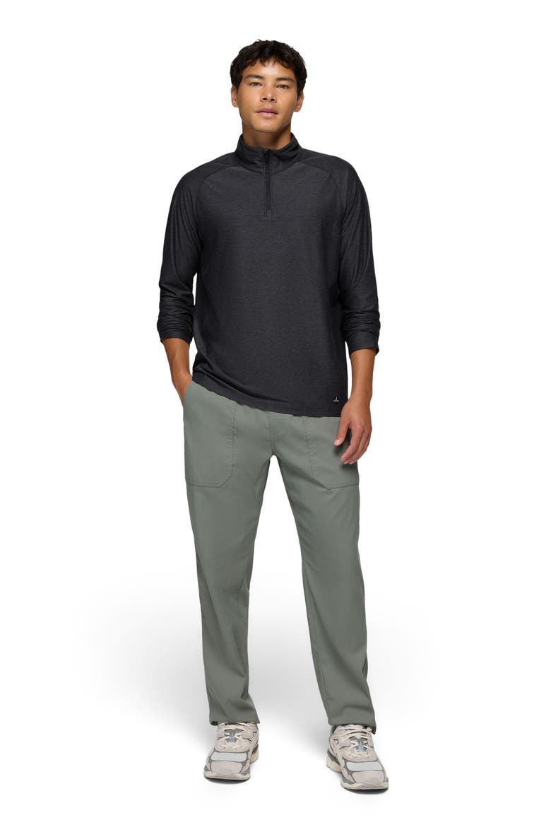 Altitude Tracker Performance Quarter Zip, Alternate, color, BLACK HEATHER
