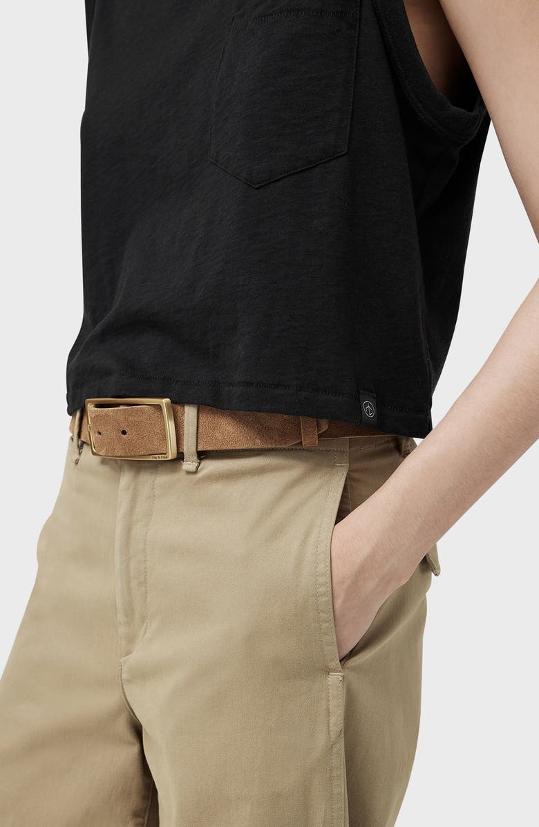 rag & bone Organic Cotton Crop Pocket Tank, Alternate, color,