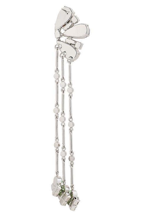 Crystal Linear Drop Earrings