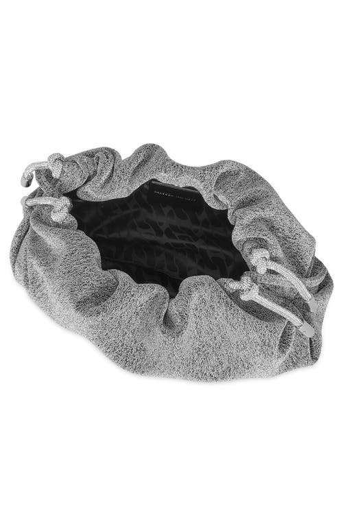 Rebecca Minkoff Tie Me Up Pouch In Silver