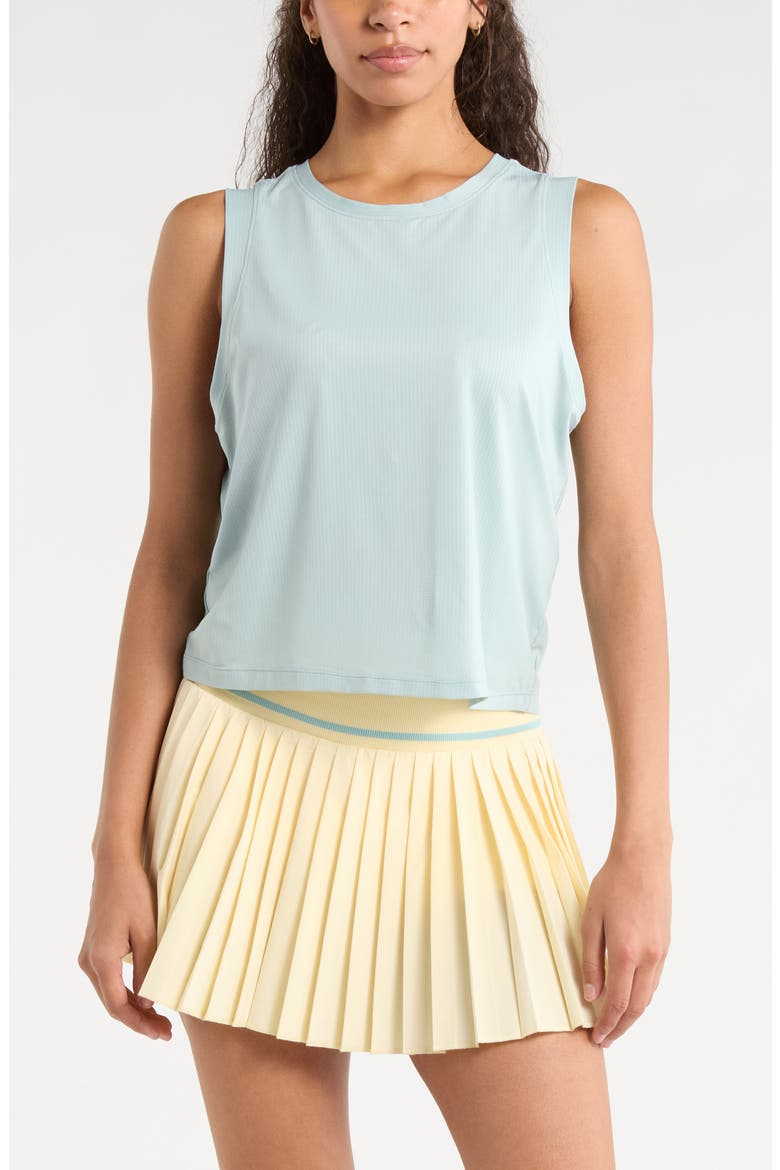 Rally Mesh Tank, Main, color, BLUE RAINDROP