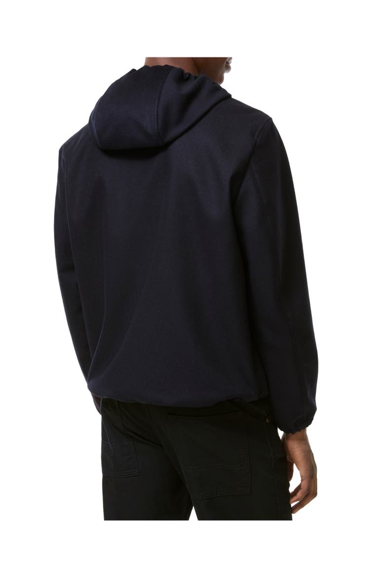 Cashmere Newport Hooded Jacket, Alternate, color, Navy