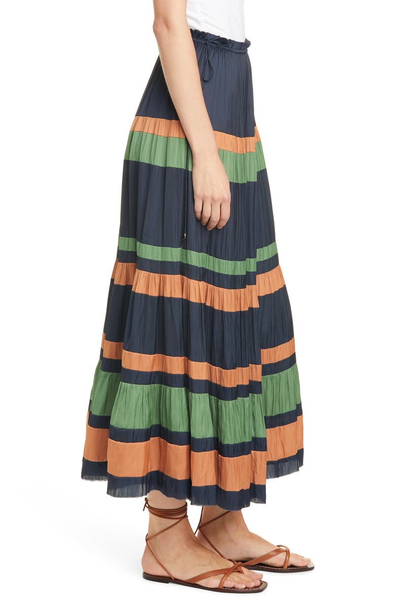 Ulla Johnson Avelina Stripe Skirt, Alternate, color, 
