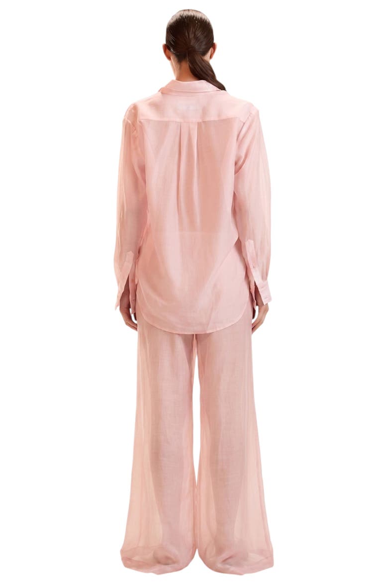 Salina Sheer Pant, Main, color, Pink