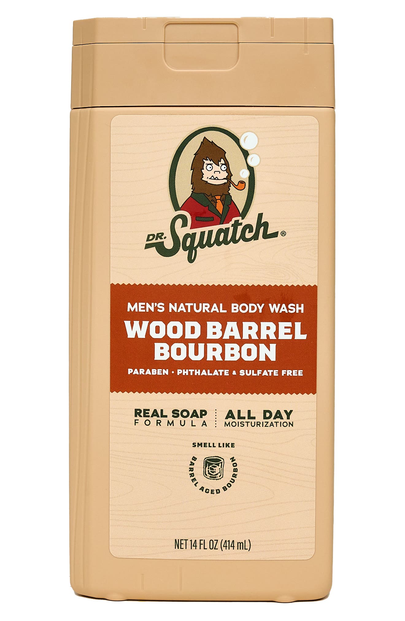 Wood Barrel Bourbon Body Wash