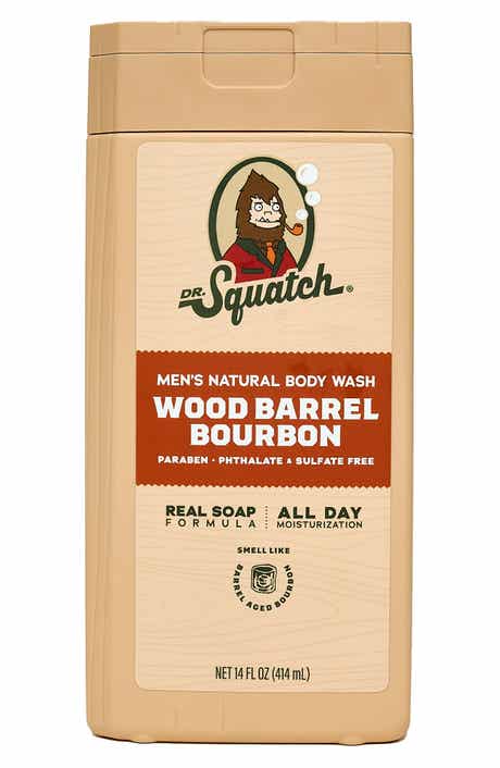 Wood Barrel Bourbon Body Wash