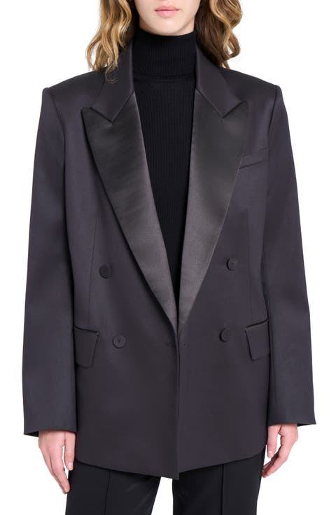 Harper Double Breasted Tuxedo Jacket