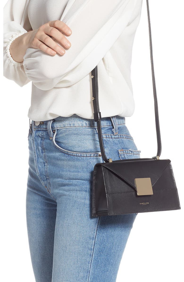 DeMellier Mini Copenhagen Leather Crossbody Bag, Alternate, color,