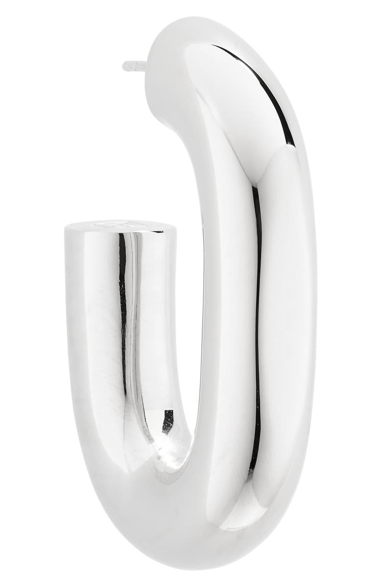 Rabanne XL Link Hoop Earrings, Alternate, color, 