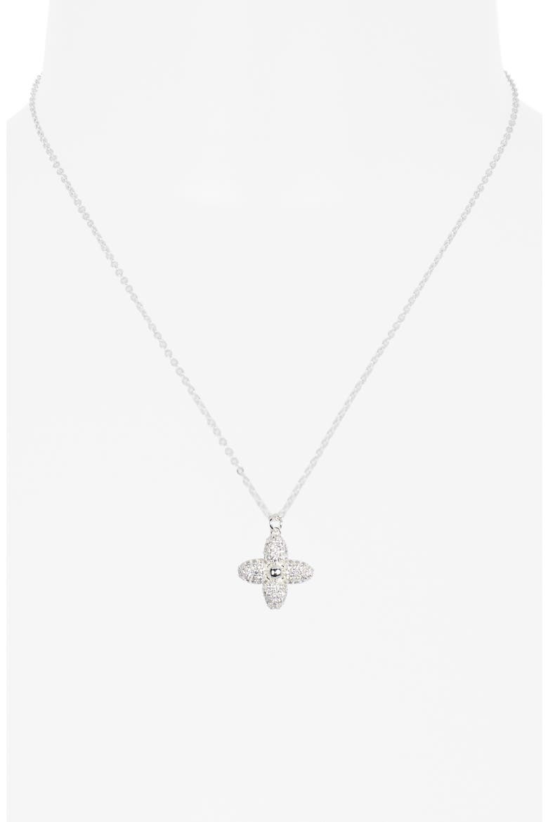 Showstopper Pendant Necklace, Alternate, color, SILVER