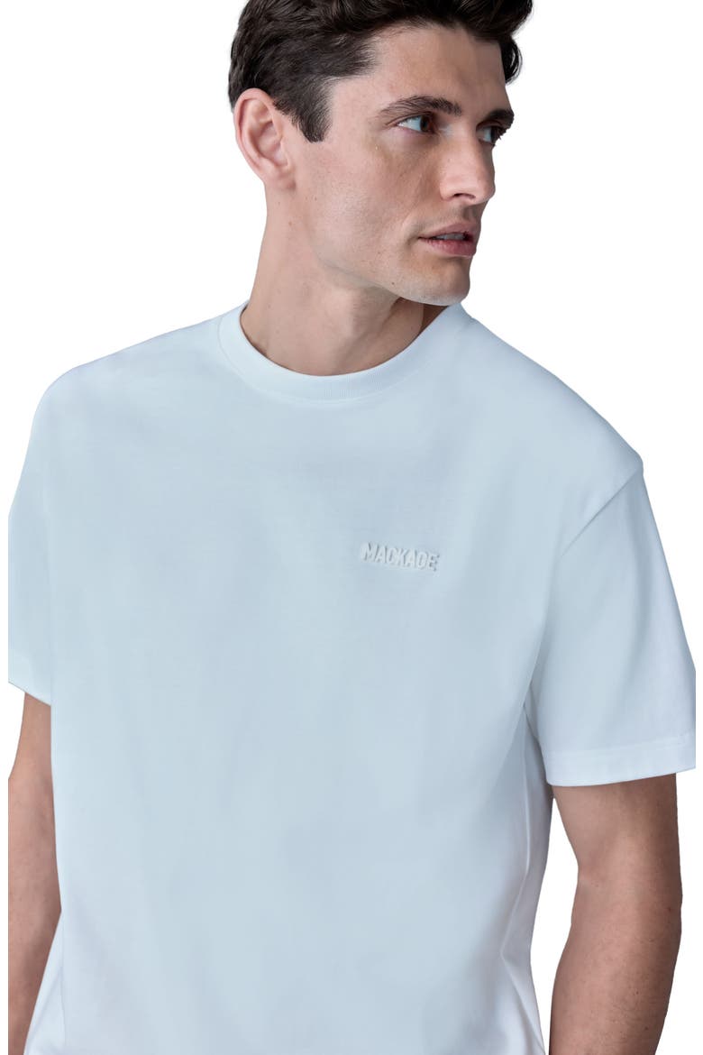 TEE-R Silicone Logo Organic Cotton T-Shirt, Alternate, color, WHITE