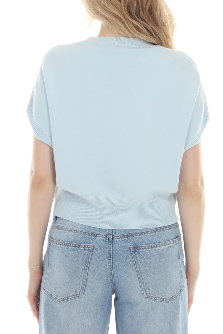 Oversize Knit Top, Alternate, color, BLUE