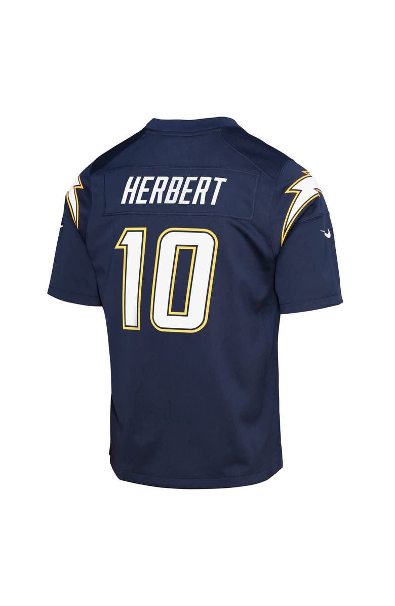 Nike Youth Nike Justin Herbert Navy Los Angeles Chargers Alternate Super Chargers Game Player Jersey, Alternate, color, Navy