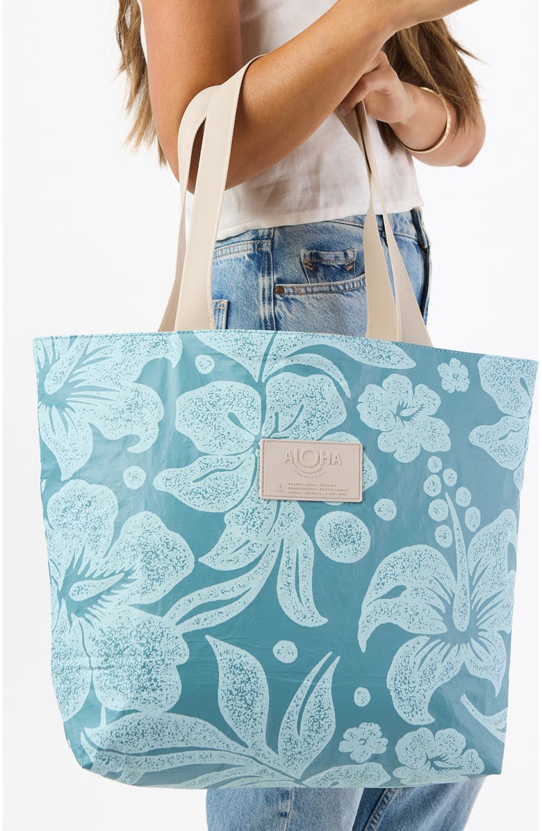 Aloha Collection Day Tripper Breezy Water Resistant Tyvek<sup>®</sup> Tote, Alternate, color,