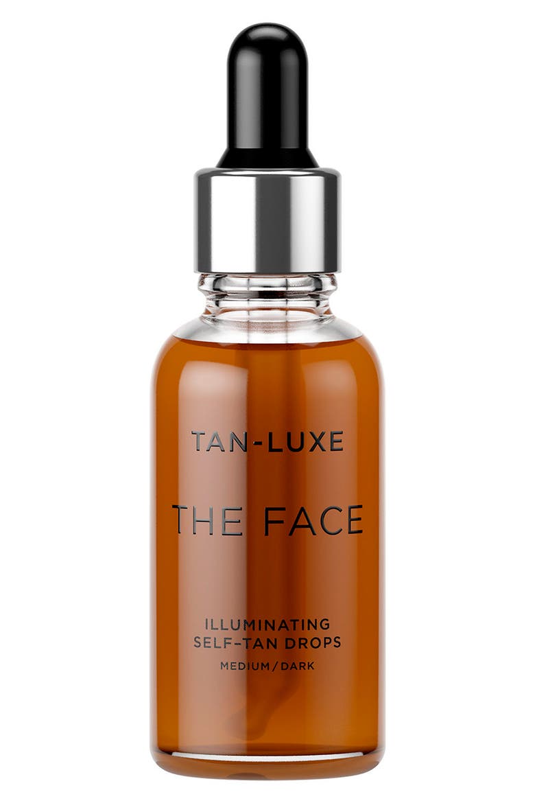 The Face Illuminating Self-Tan Drops, Main, color, MEDIUM/DARK