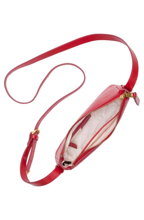Vince Camuto Noemi Leather Crossbody Bag In Red