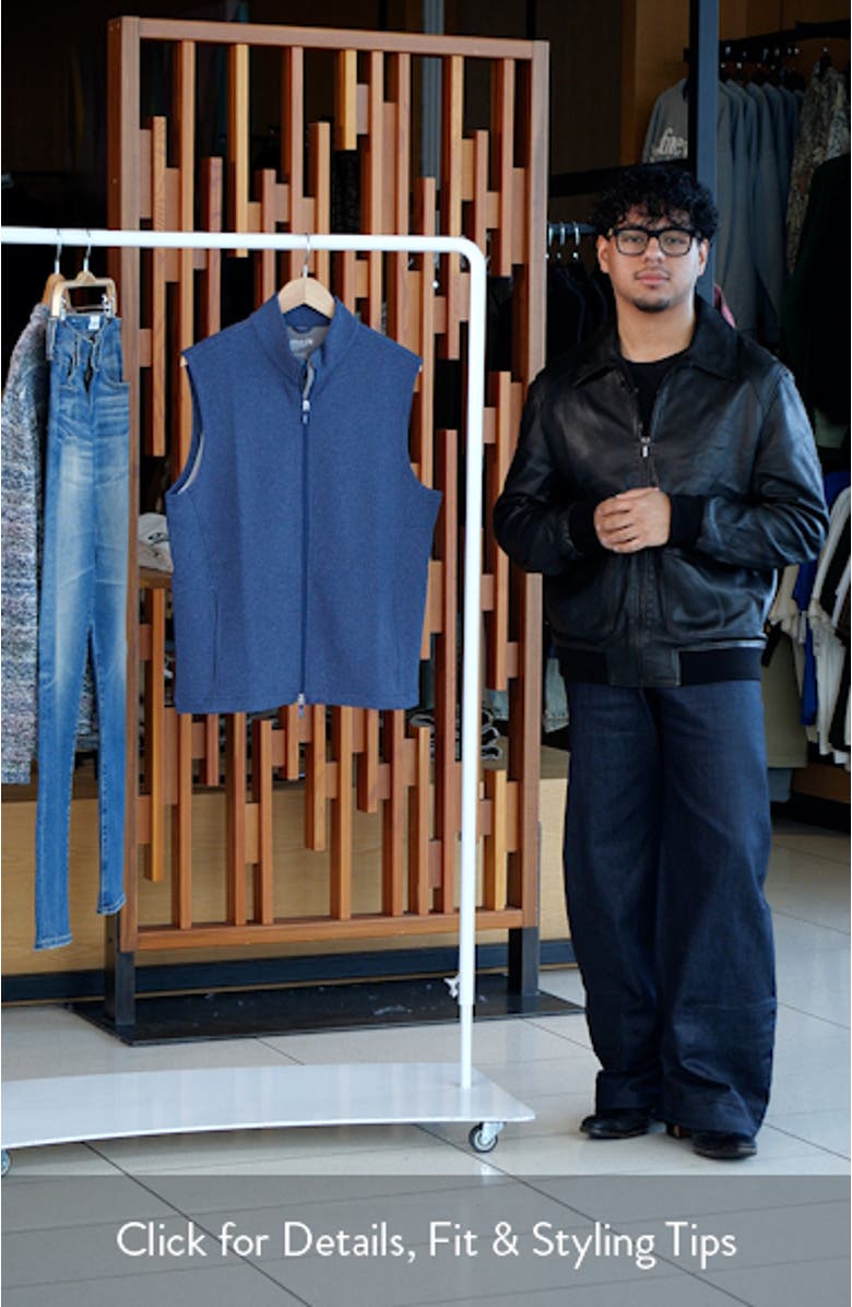 Reggie Performance Zip-Up Vest, sales video thumbnail