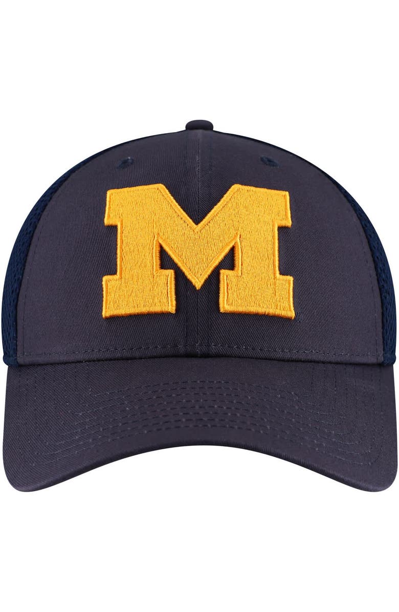 TOP OF THE WORLD Men's Top of the World Navy Michigan Wolverines Spacer Flex Hat, Alternate, color, 