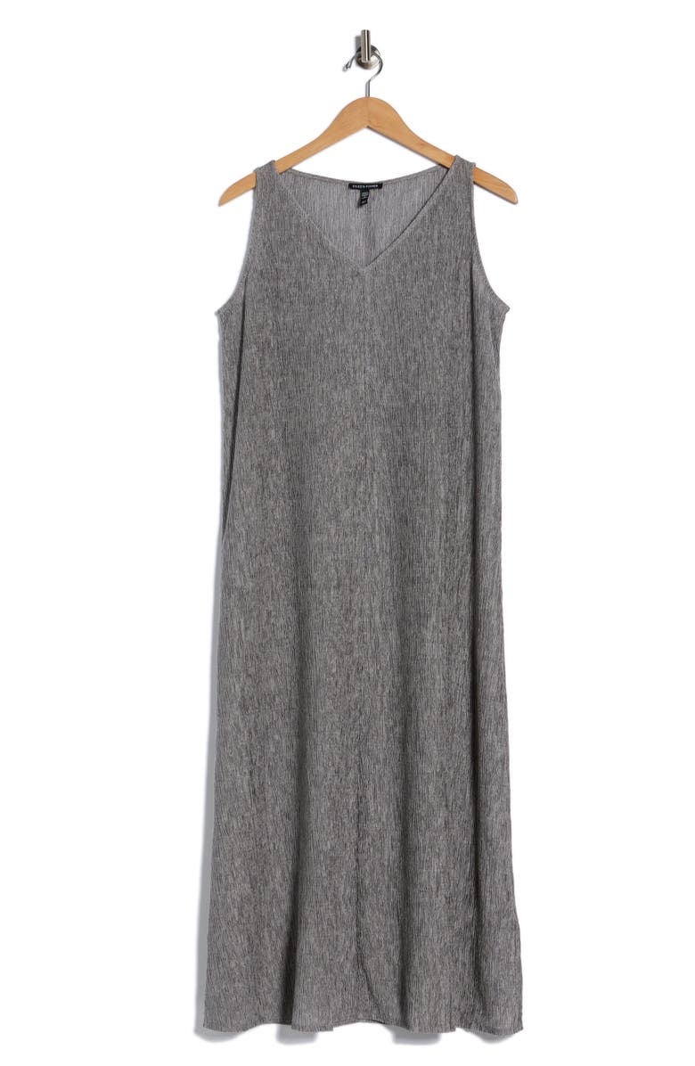 Eileen Fisher V-Neck Dress, Alternate, color, Nimbus