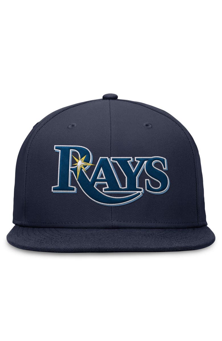 Nike Men's Nike Navy Tampa Bay Rays Performance Fitted Hat, Alternate, color, Navy