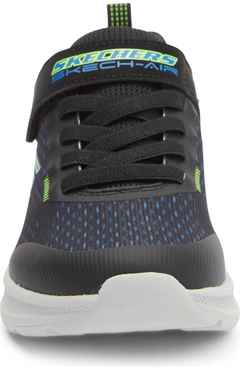 SKECHERS Kids' Microspec Max Advance Sneaker, Alternate, color, Black/ Blue Multi