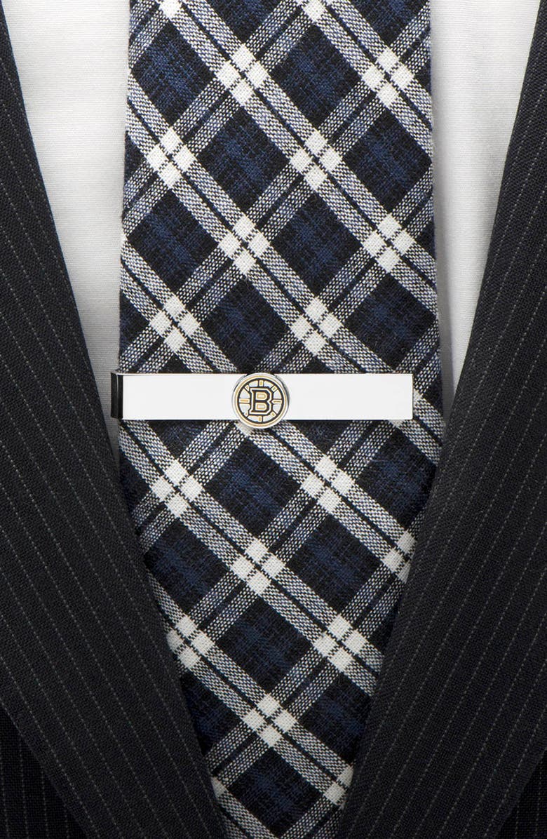 Cufflinks, Inc. NHL Boston Bruins Tie Bar, Alternate, color, 