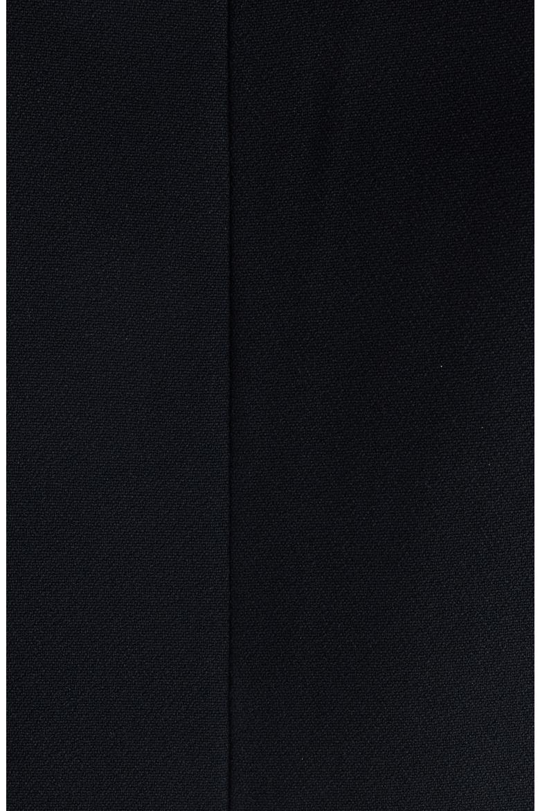 Stretch Crepe Minidress, Alternate, color, BLACK