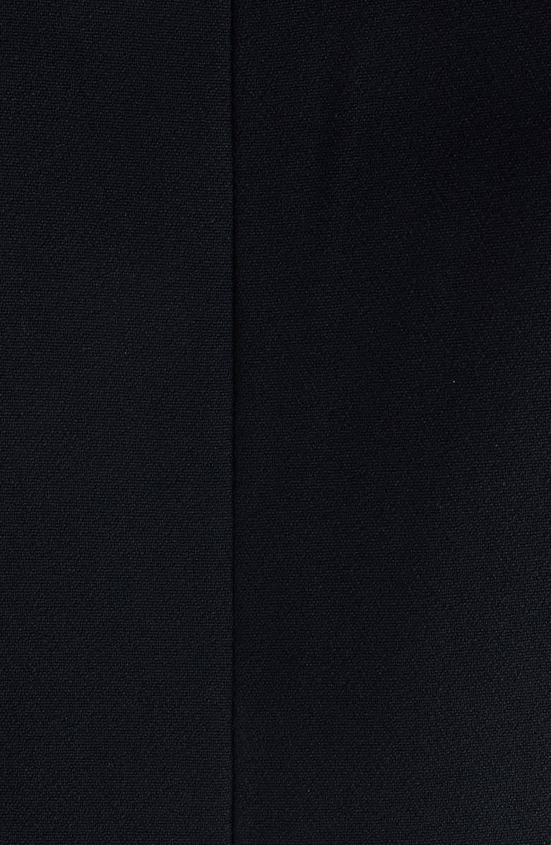 Chloé Stretch Crepe Minidress, Alternate, color, Black