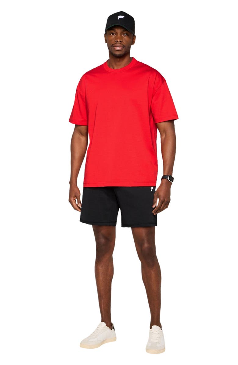 Fabletics Men's The Year Round Terry Sweatshort, Alternate, color, Black