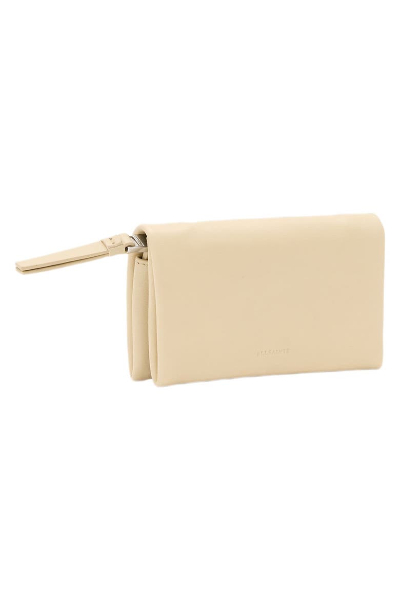 Harluna Leather Bifold Wallet, Alternate, color, BONE WHITE