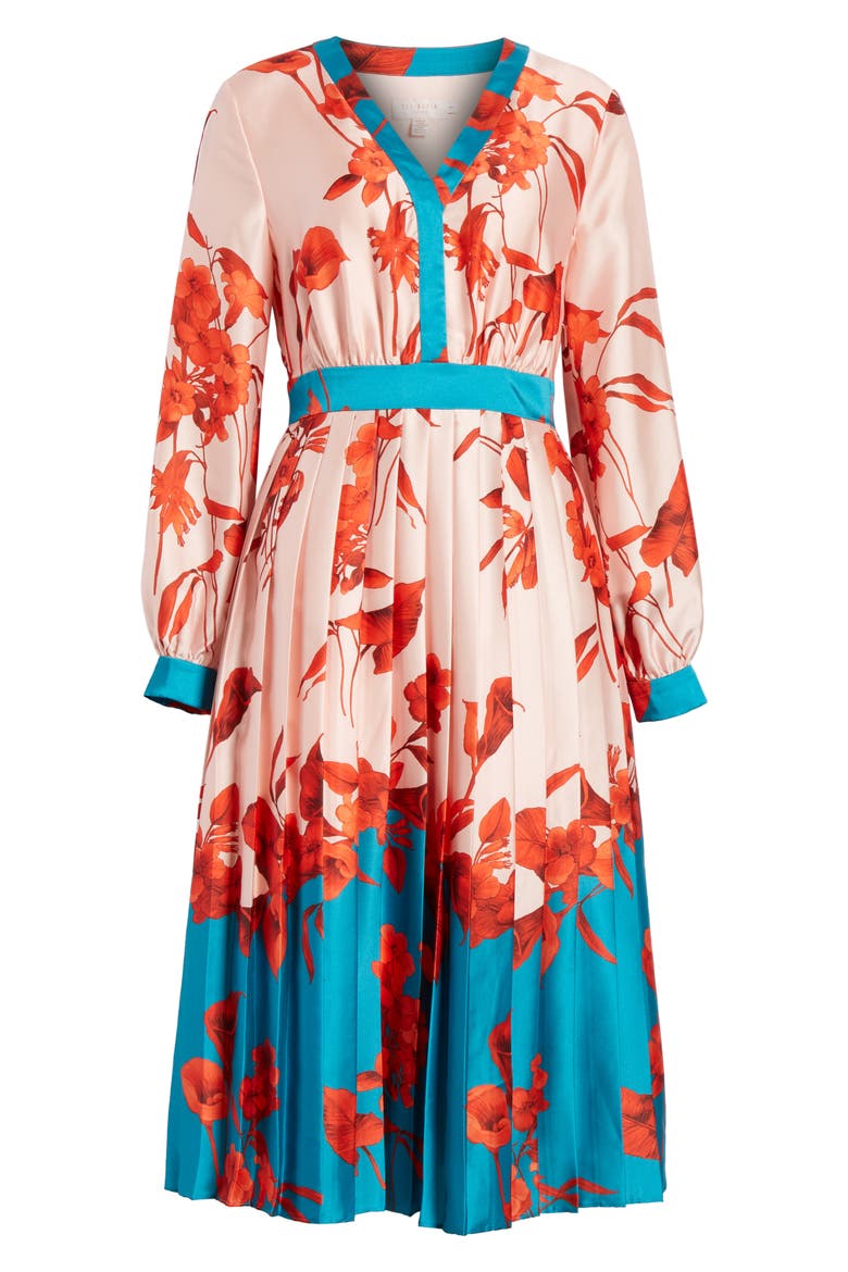 Karolyn Fantasia Midi Dress, Alternate, color, PALE PINK